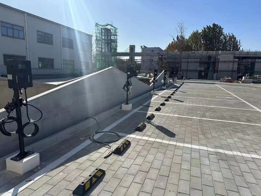 Переносное зарядное устройство для электромобилей с регулируемым экраном 11 кВт Тип 2 EVSE зарядное устройство 14 кВт/21 кВт Стойка GBT EV Safety Wallbox