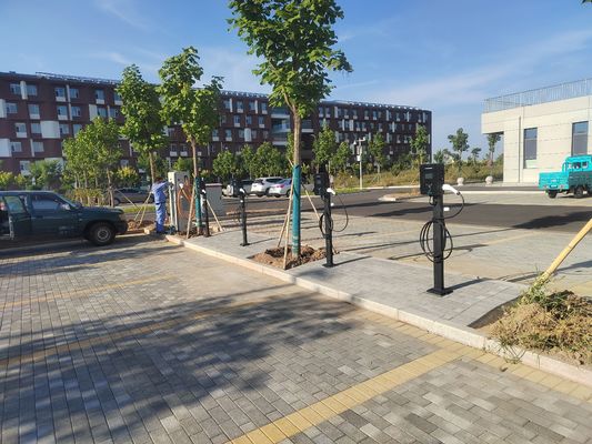 Переносное зарядное устройство для электромобилей типа 2 мощностью 22 кВт 3-фазный ОКПП с RFID/сканируемым QR-кодом/методом оплаты по APP