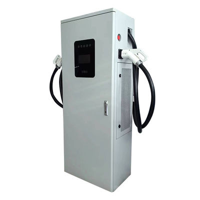 Интерфейс GBT/CCS Standard 120KW Stand Type EV зарядная станция с светодиодным экраном