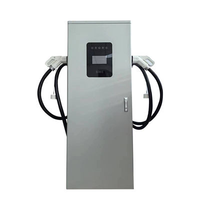 Интерфейс GBT/CCS Standard 120KW Stand Type EV зарядная станция с светодиодным экраном