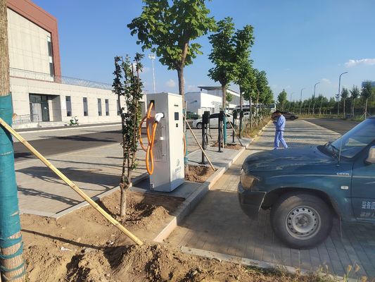 CCS2 Station OCPP 1.6J DC EV зарядное устройство с выходной мощностью 160 kW и конструкцией для установки на полу